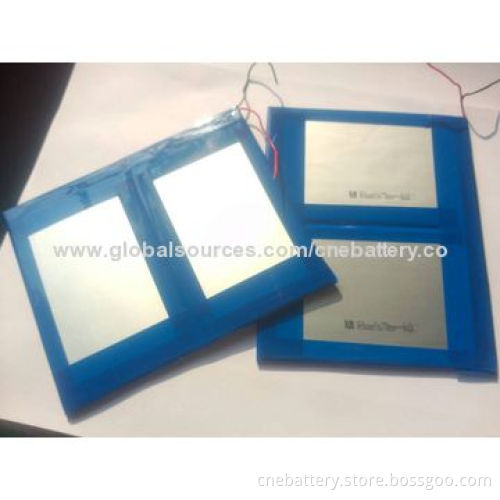 Lithium Polymer Battery with 3.7V and 6,500mAh Capacity, for MID, Tablet and Electrics